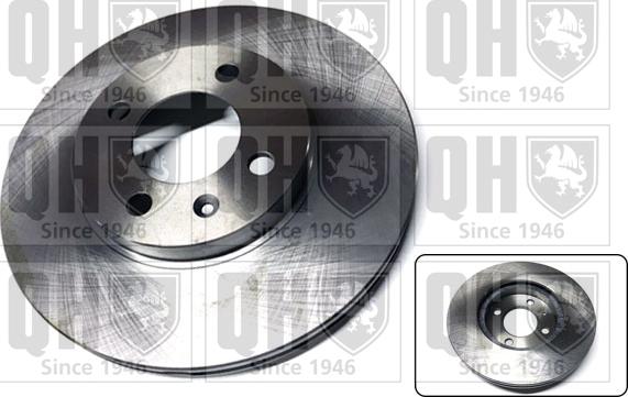 Quinton Hazell BDC3605 - Brake Disc car-mod.net