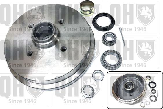 Quinton Hazell BDR131R - Brake Drum car-mod.net