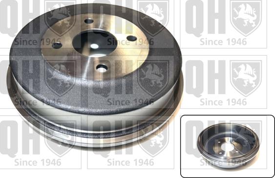Quinton Hazell BDR248 - Brake Drum car-mod.net
