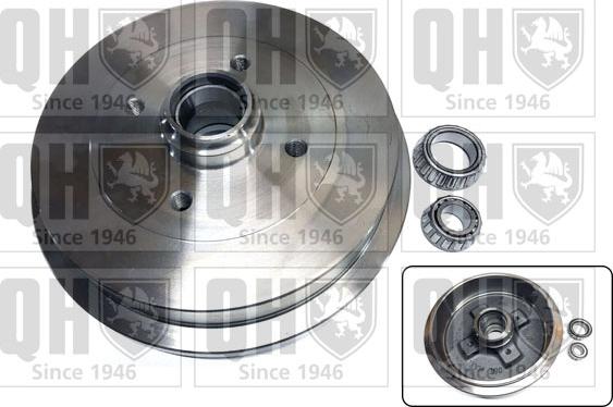 Quinton Hazell BDR224R - Brake Drum car-mod.net