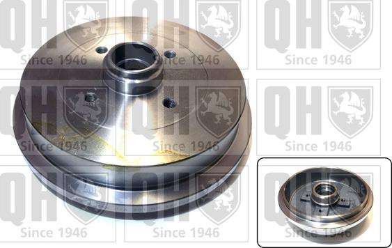Quinton Hazell BDR224 - Brake Drum car-mod.net