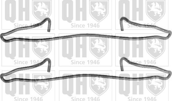 Quinton Hazell BFK637 - Accessory Kit for disc brake Pads car-mod.net