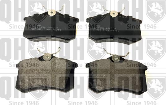 Quinton Hazell BP456 - Brake Pad Set, disc brake car-mod.net
