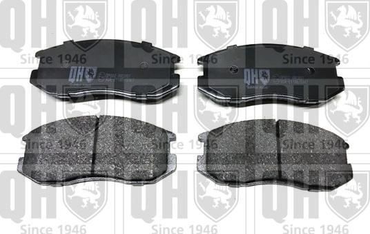 Quinton Hazell BP602 - Brake Pad Set, disc brake car-mod.net