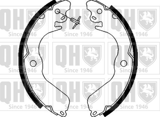 Quinton Hazell BS884 - Drum Brake Shoe Set car-mod.net