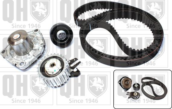 Quinton Hazell QBPK6590 - Water Pump & Timing Belt Set car-mod.net