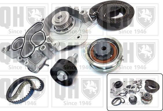 Quinton Hazell QBPK8813 - Water Pump & Timing Belt Set car-mod.net