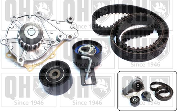 Quinton Hazell QBPK8710 - Water Pump & Timing Belt Set car-mod.net