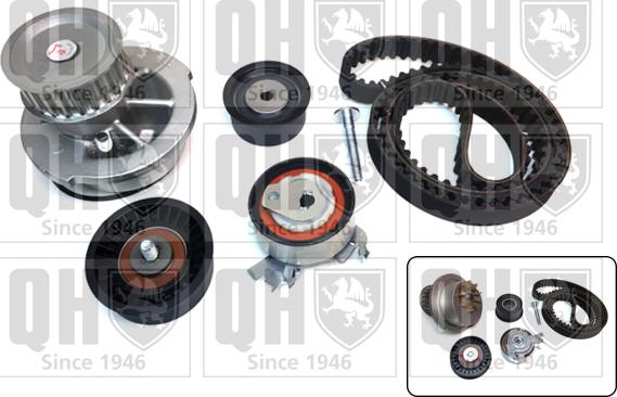 Quinton Hazell QBPK2260 - Water Pump & Timing Belt Set car-mod.net