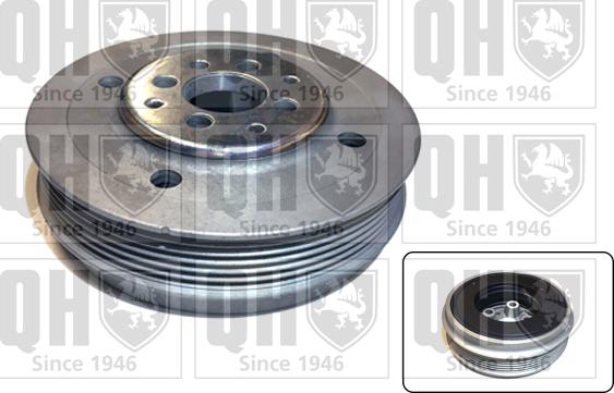 Quinton Hazell QCD37 - Belt Pulley, crankshaft car-mod.net