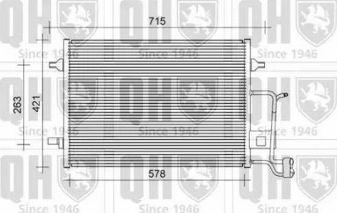 NRF 35642 - Condenser, air conditioning car-mod.net