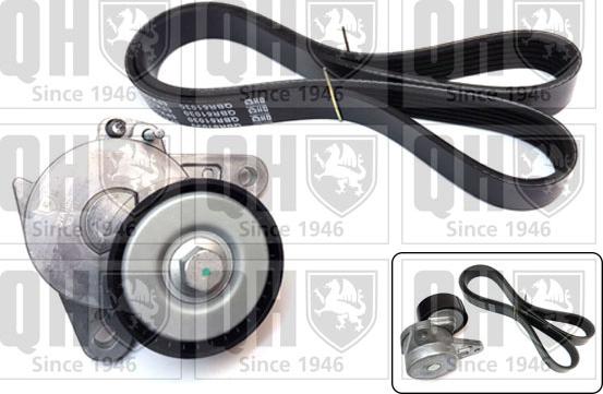 Quinton Hazell QDK133 - V-Ribbed Belt Set car-mod.net