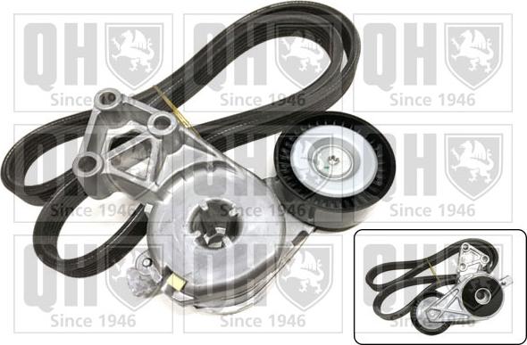Quinton Hazell QDK35 - V-Ribbed Belt Set car-mod.net