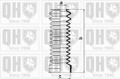 Quinton Hazell QG1135 - Bellow Set, steering car-mod.net