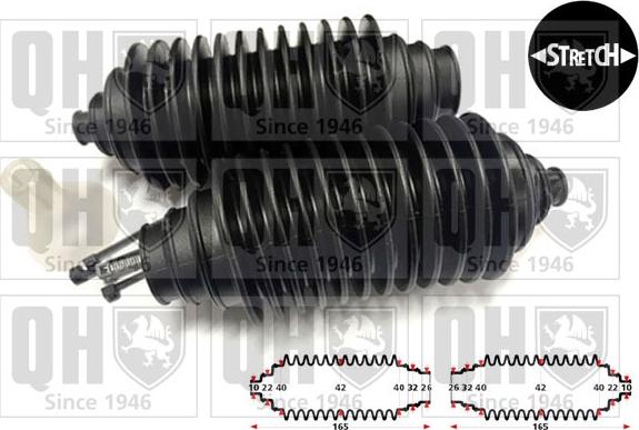 Quinton Hazell QG2100 - Bellow Set, steering car-mod.net