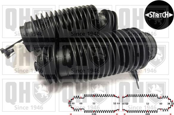 Quinton Hazell QG2300 - Bellow Set, steering car-mod.net
