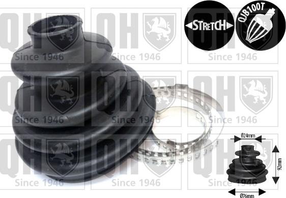 Quinton Hazell QJB8060 - Bellow, drive shaft car-mod.net