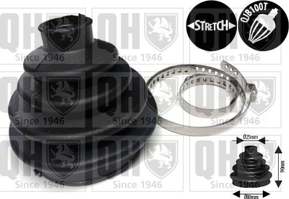 Quinton Hazell QJB8010 - Bellow, drive shaft car-mod.net