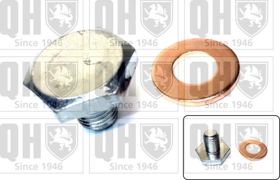 Quinton Hazell QOC1002 - Sealing Plug, oil sump car-mod.net