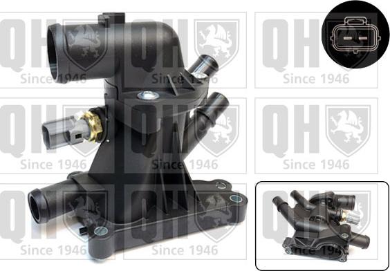 Quinton Hazell QTH947K - Coolant thermostat / housing car-mod.net