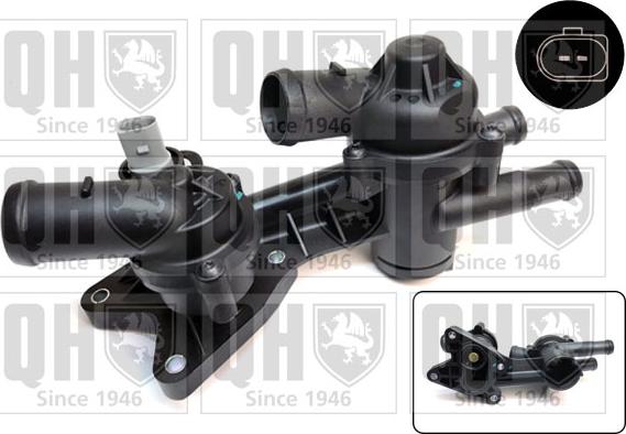 Quinton Hazell QTH914K - Coolant thermostat / housing car-mod.net
