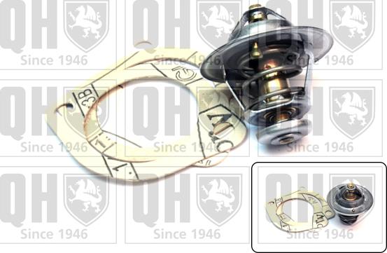 Quinton Hazell QTH584K - Coolant thermostat / housing car-mod.net