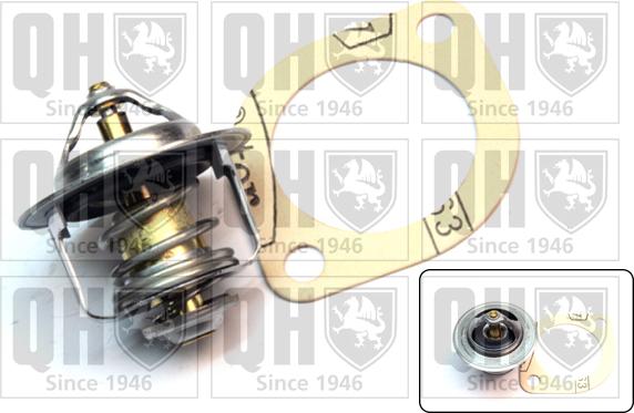 Quinton Hazell QTH580K - Coolant thermostat / housing car-mod.net