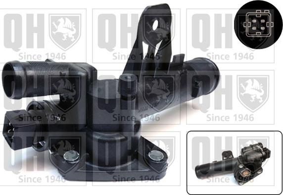 Quinton Hazell QTH662K - Coolant thermostat / housing car-mod.net
