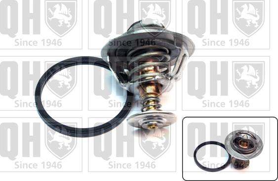 Quinton Hazell QTH618K - Coolant thermostat / housing car-mod.net