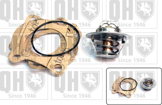 Quinton Hazell QTH115K - Coolant thermostat / housing car-mod.net