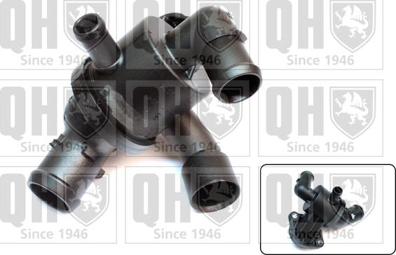 Quinton Hazell QTH705K - Coolant thermostat / housing car-mod.net