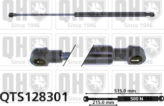 Quinton Hazell QTS128301 - Gas Spring, boot, cargo area car-mod.net