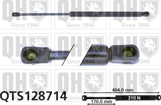 Quinton Hazell QTS128714 - Gas Spring, boot, cargo area car-mod.net