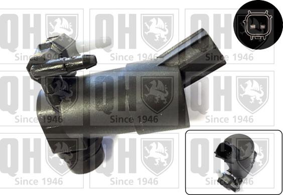 Quinton Hazell QWP067 - Water Pump, window cleaning car-mod.net
