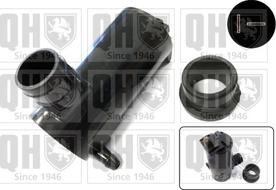 Quinton Hazell QWP003 - Water Pump, window cleaning car-mod.net