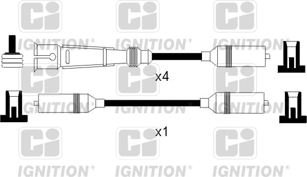 Quinton Hazell XC440 - Ignition Cable Kit car-mod.net