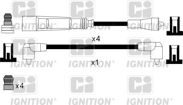 Quinton Hazell XC1063 - Ignition Cable Kit car-mod.net