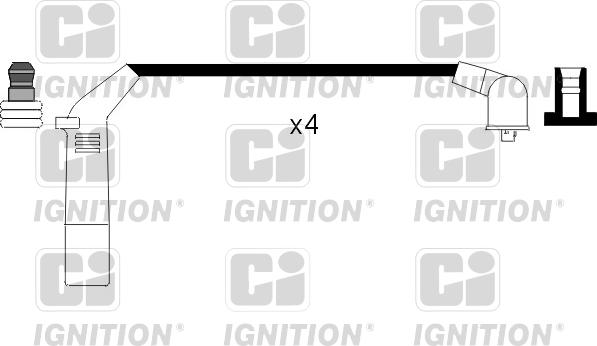 Quinton Hazell XC806 - Ignition Cable Kit car-mod.net