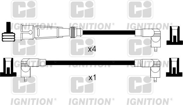 Quinton Hazell XC774 - Ignition Cable Kit car-mod.net