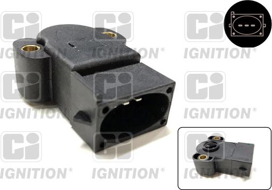 Quinton Hazell XPOT404 - Throttle position sensor car-mod.net
