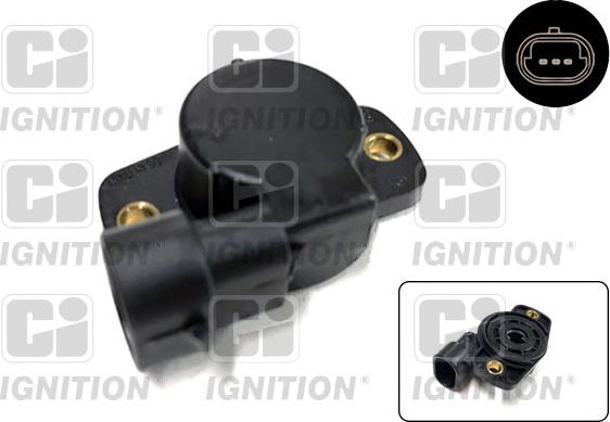 Quinton Hazell XPOT411 - Throttle position sensor car-mod.net