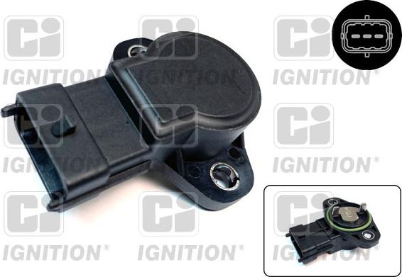 Quinton Hazell XPOT628 - Throttle position sensor car-mod.net