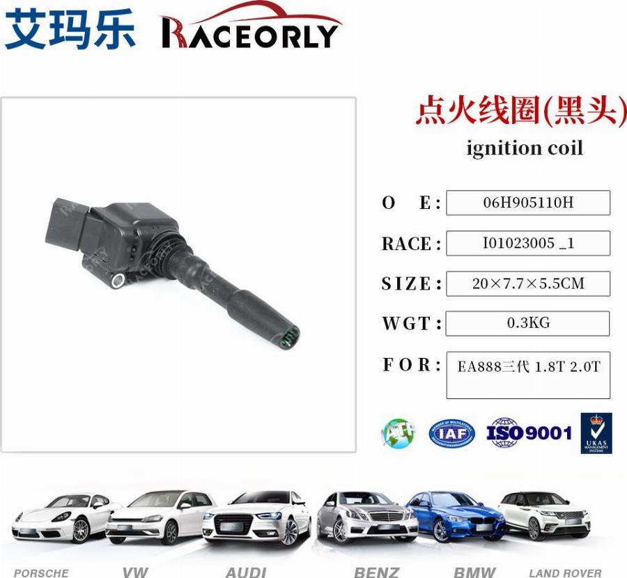 RACEORLY I01023016 - Ignition Coil car-mod.net