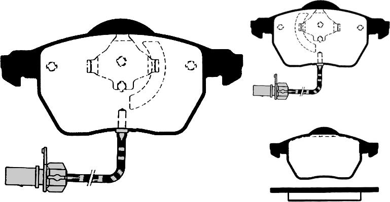 Raicam RA.0428.0 - Brake Pad Set, disc brake car-mod.net
