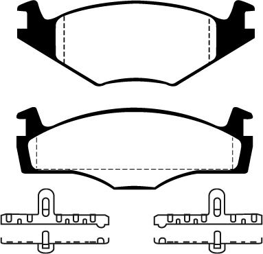Raicam RA.0291.1 - Brake Pad Set, disc brake car-mod.net