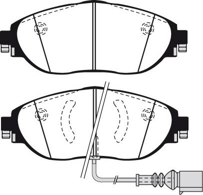 Raicam RA.1038.0 - Brake Pad Set, disc brake car-mod.net