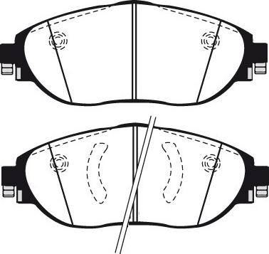 Raicam RA.1038.1 - Brake Pad Set, disc brake car-mod.net
