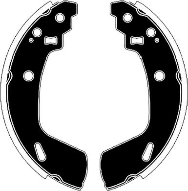 Raicam RA30120 - Drum Brake Shoe Set car-mod.net
