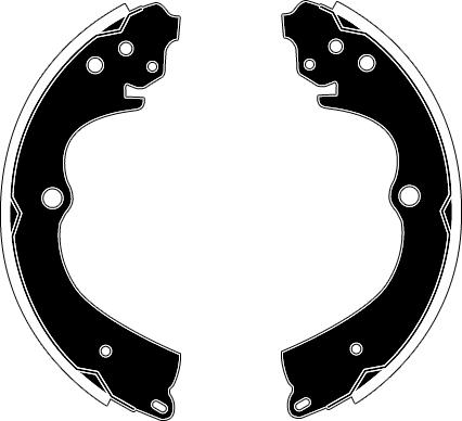 Raicam RA29440 - Drum Brake Shoe Set car-mod.net