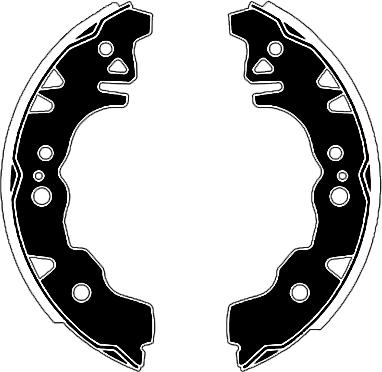 Raicam RA29230 - Drum Brake Shoe Set car-mod.net
